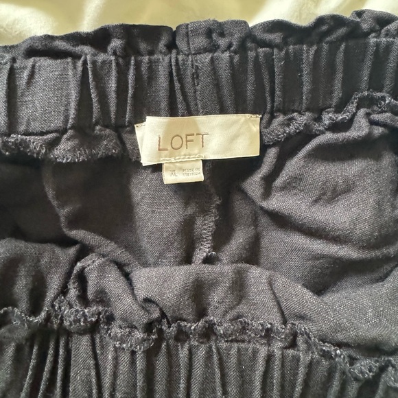 Women’s black  XL Loft jumpsuit - Picture 4 of 4